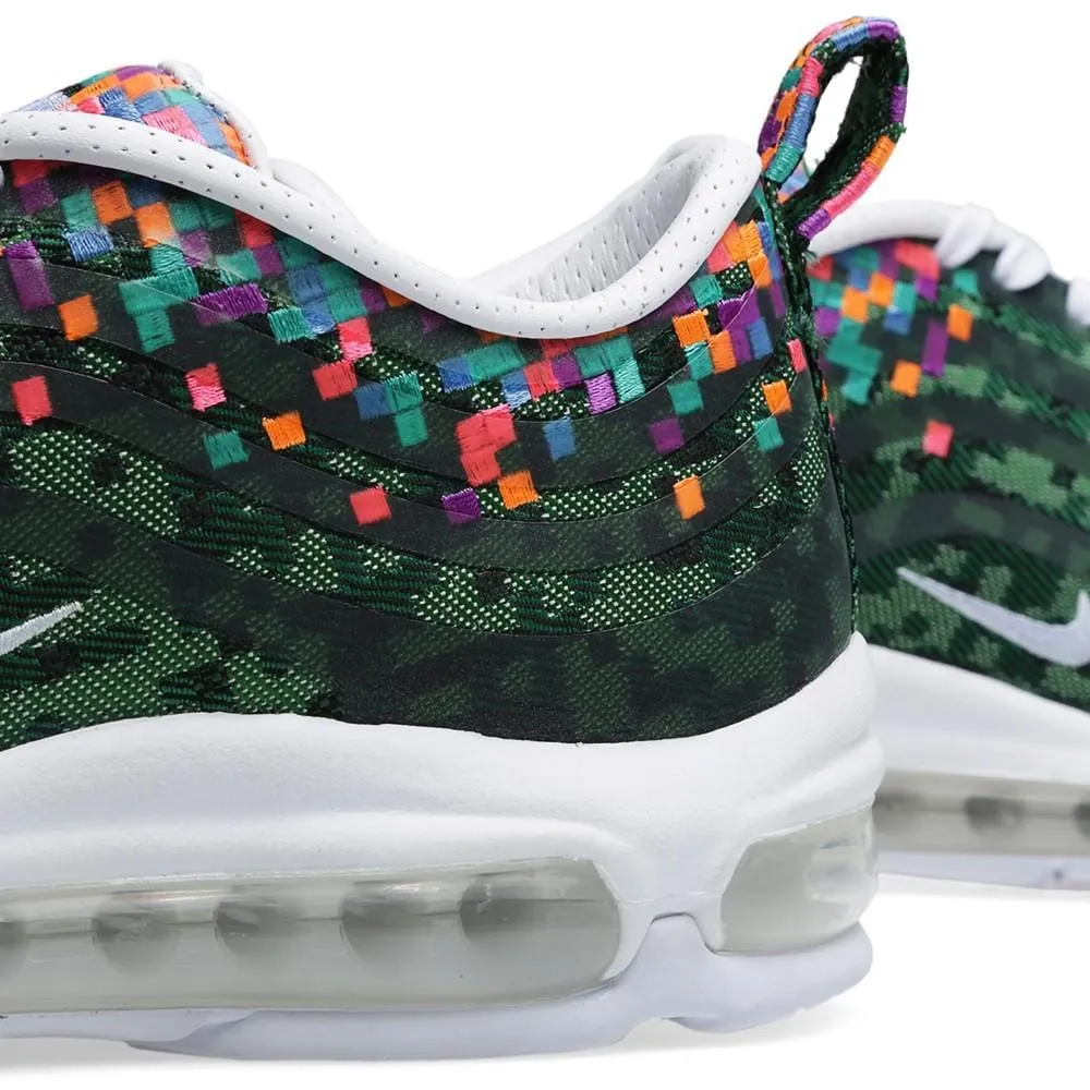 NIKE AIR MAX '97 JD SP 'RIO' Pine Green Nike Air Max cushioned sneakers