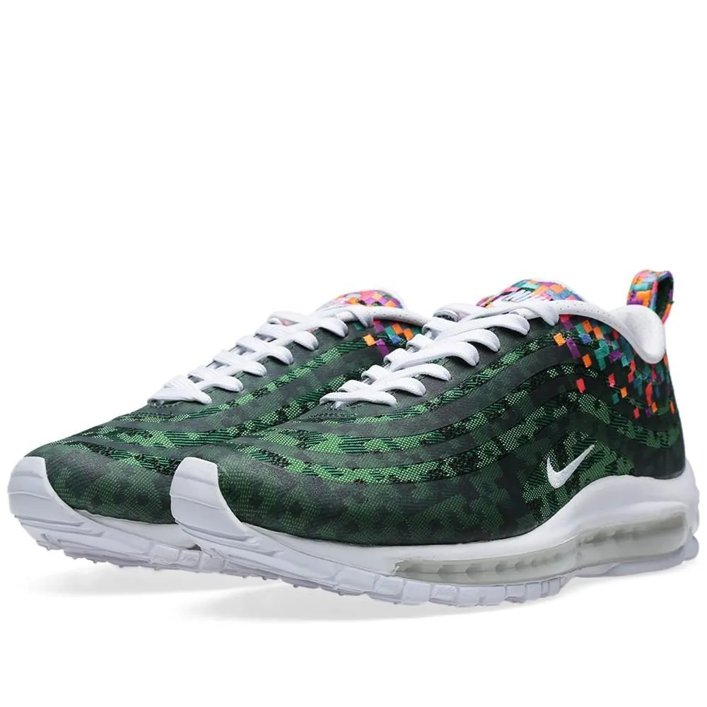 NIKE AIR MAX '97 JD SP 'RIO' Pine Green Nike Air Max cushioned sneakers