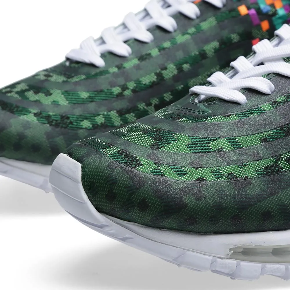 NIKE AIR MAX '97 JD SP 'RIO' Pine Green Nike Air Max cushioned sneakers