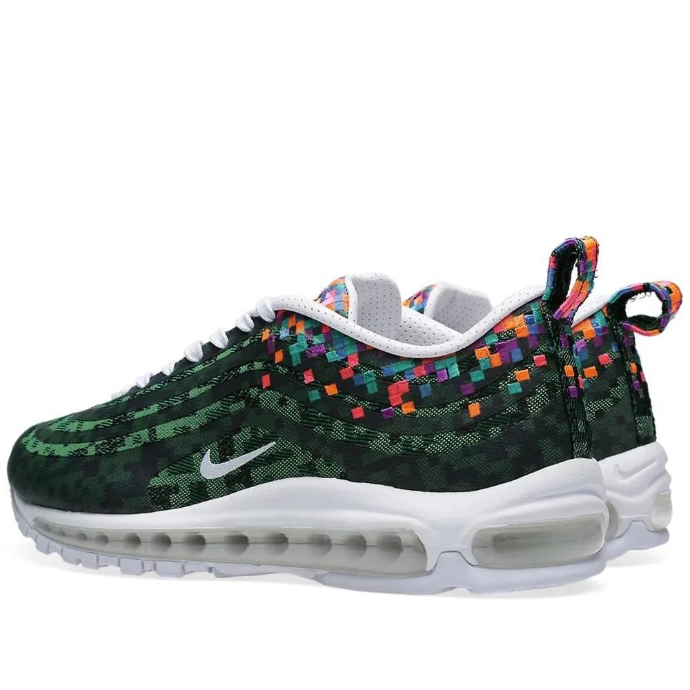 NIKE AIR MAX '97 JD SP 'RIO' Pine Green Nike Air Max cushioned sneakers