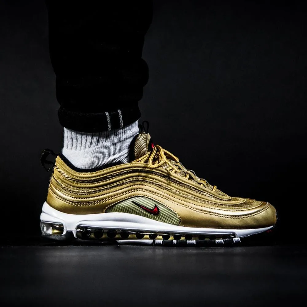 Nike Air Max 97 OG QS Metallic Gold Nike Air Max cushioned sneakers
