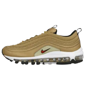 Nike Air Max 97 OG QS Metallic Gold Nike Air Max sneakers with air cushioning design