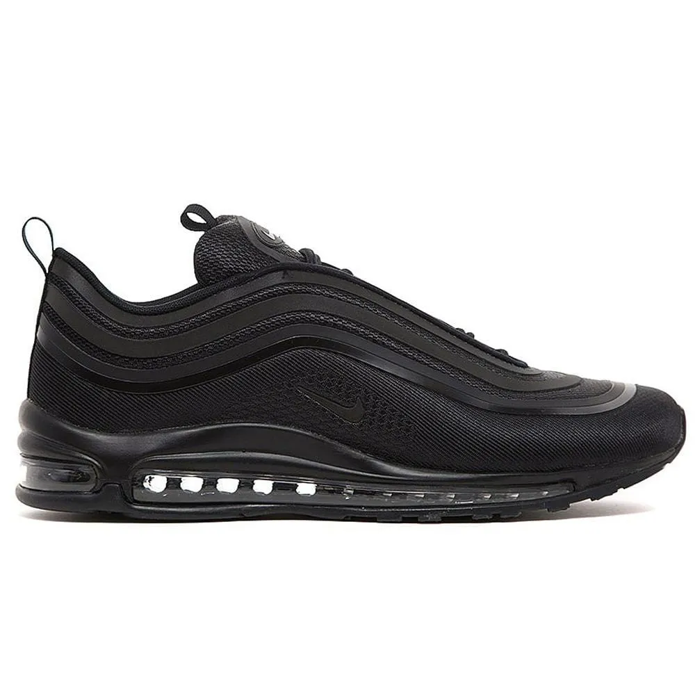 Nike Air Max 97 Ultra Triple Black Nike Air Max cushioned sneakers