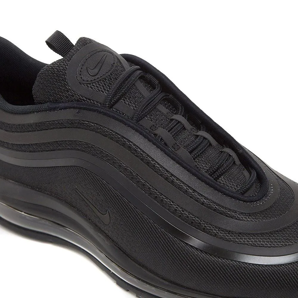 Nike Air Max 97 Ultra Triple Black Nike Air Max cushioned sneakers
