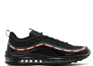 Nike Air Max 97 UNDFTD Black (WORN) Nike athletic shoes with flyknit design