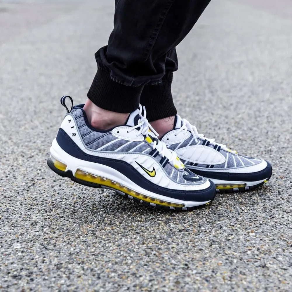 Nike Air Max 98 "Tour Yellow" Nike Air Max cushioned sneakers