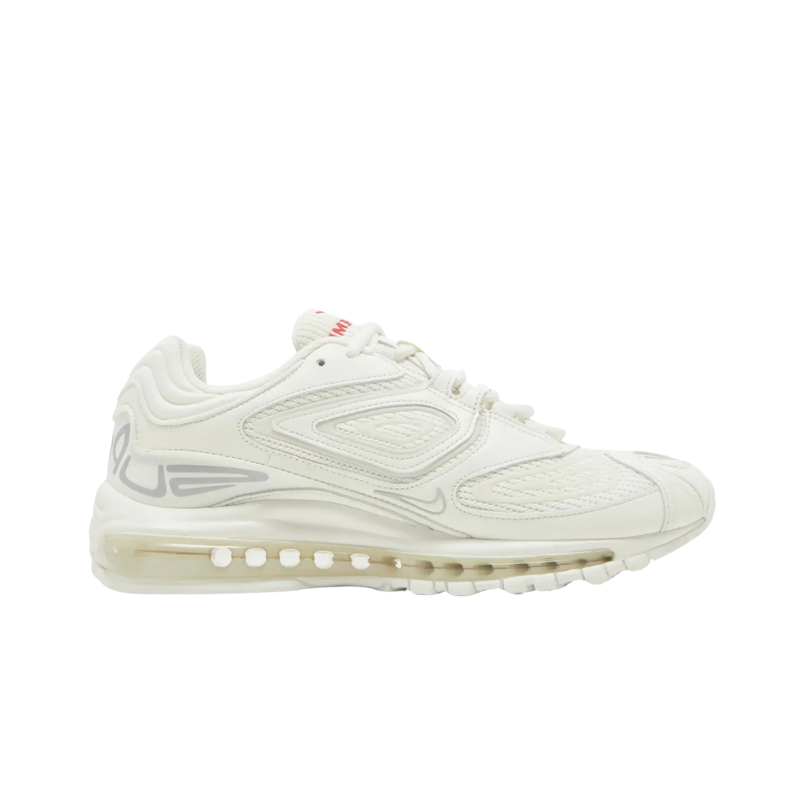 Nike Air Max 98 TL Supreme White Nike Timeless Athletic Sneakers