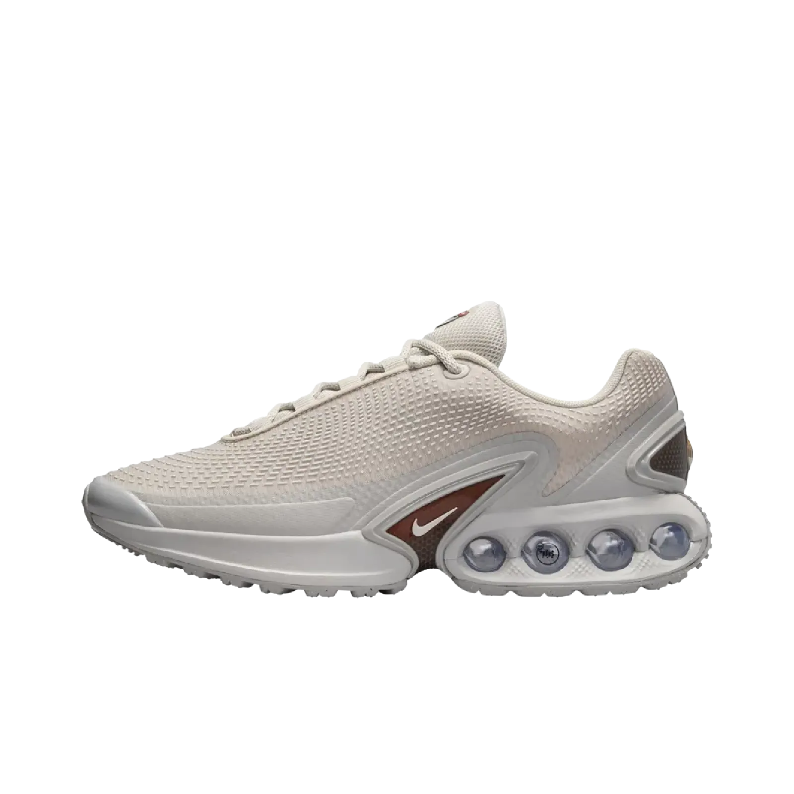 Nike Air Max Dn Light Orewood Brown (Women's) Nike sporty look with timeless feel