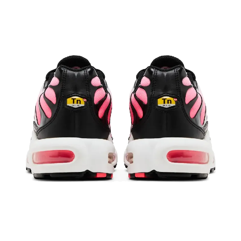 Nike Air Max Plus Black Hot Punch (Women's) Nike Timeless Athletic Sneakers