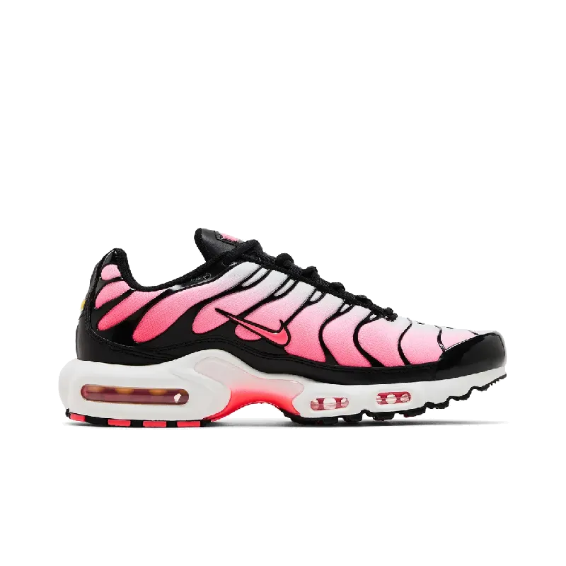 Nike Air Max Plus Black Hot Punch (Women's) Nike Timeless Athletic Sneakers