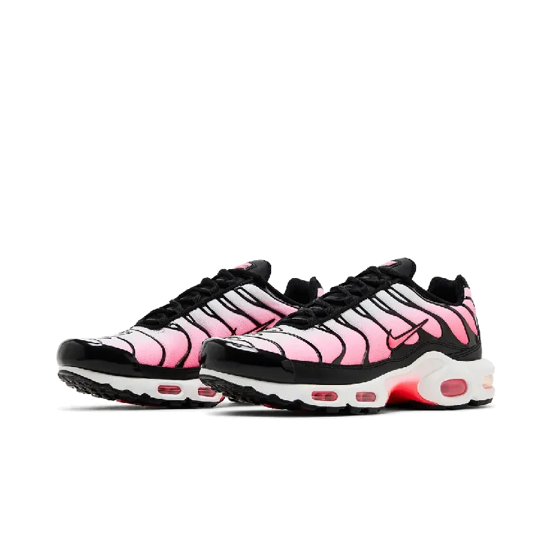Nike Air Max Plus Black Hot Punch (Women's) Nike Timeless Athletic Sneakers