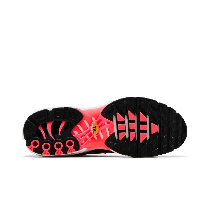 Nike Air Max Plus Black Hot Punch (Women's) Nike Timeless Athletic Sneakers
