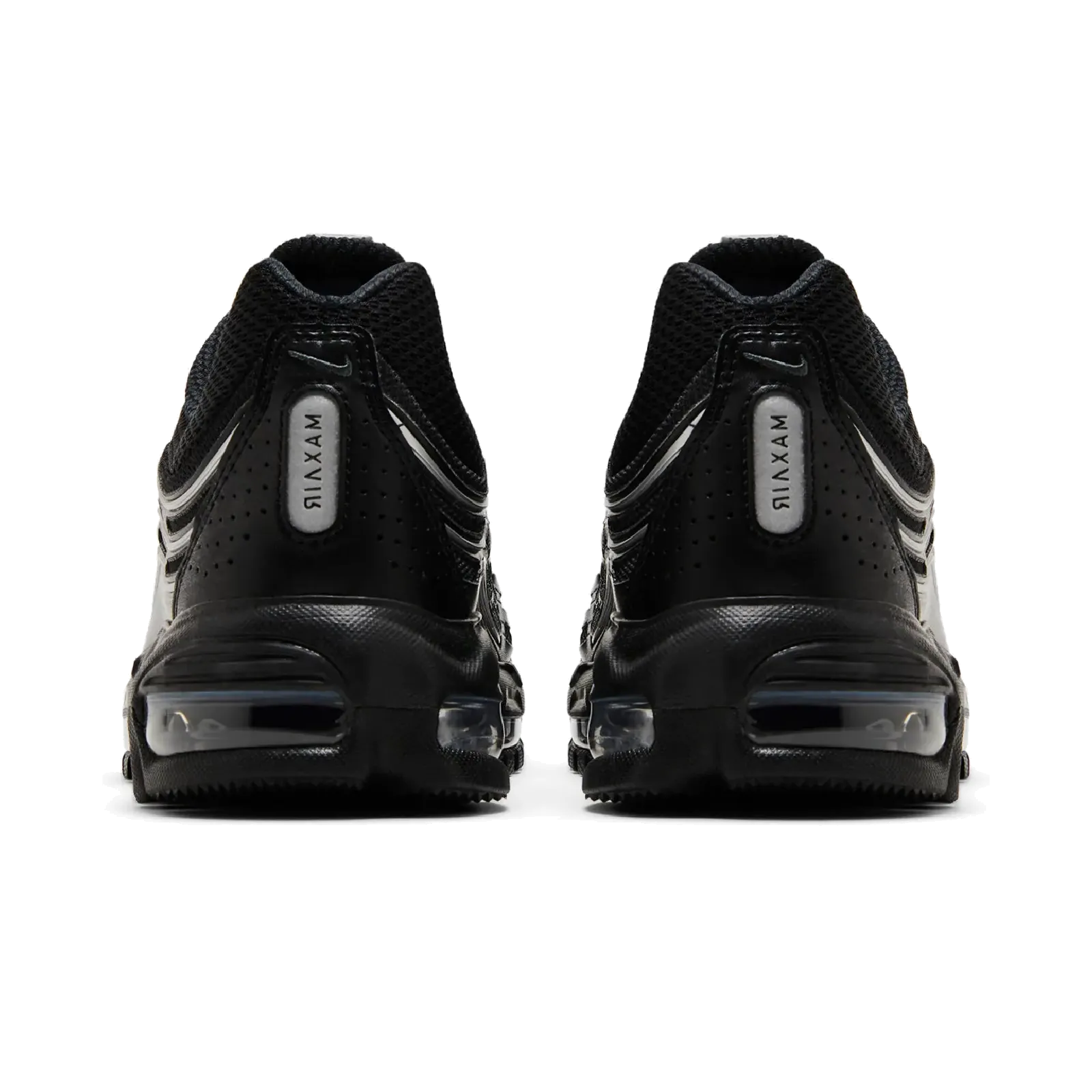 Nike Air Max TL 2.5 Black Metallic Silver Nike Timeless Athletic Sneakers