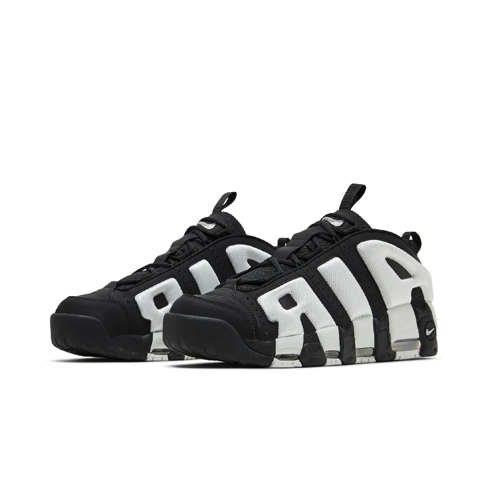 Nike Air More Uptempo Low Black Photon Dust Nike Timeless Athletic Sneakers