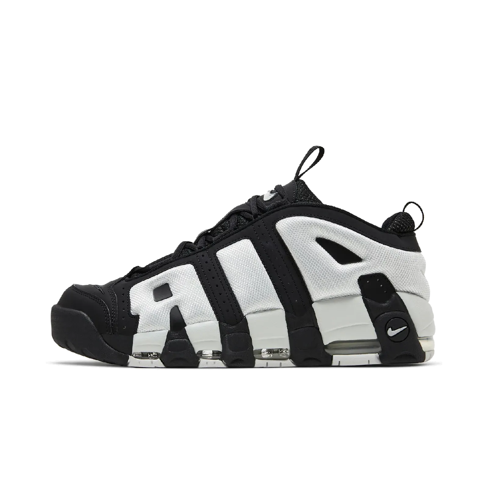 Nike Air More Uptempo Low Black Photon Dust Nike sporty look with timeless feel