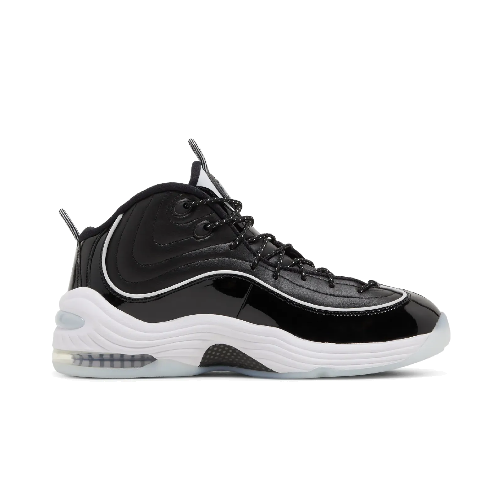 Nike Air Penny 2 Black Patent Football Grey Nike Limited Colorway Shoes
