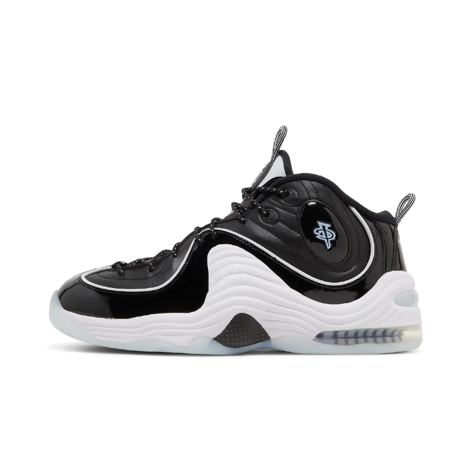 Nike Air Penny 2 Black Patent Football Grey Nike sneakers in limited color packs
