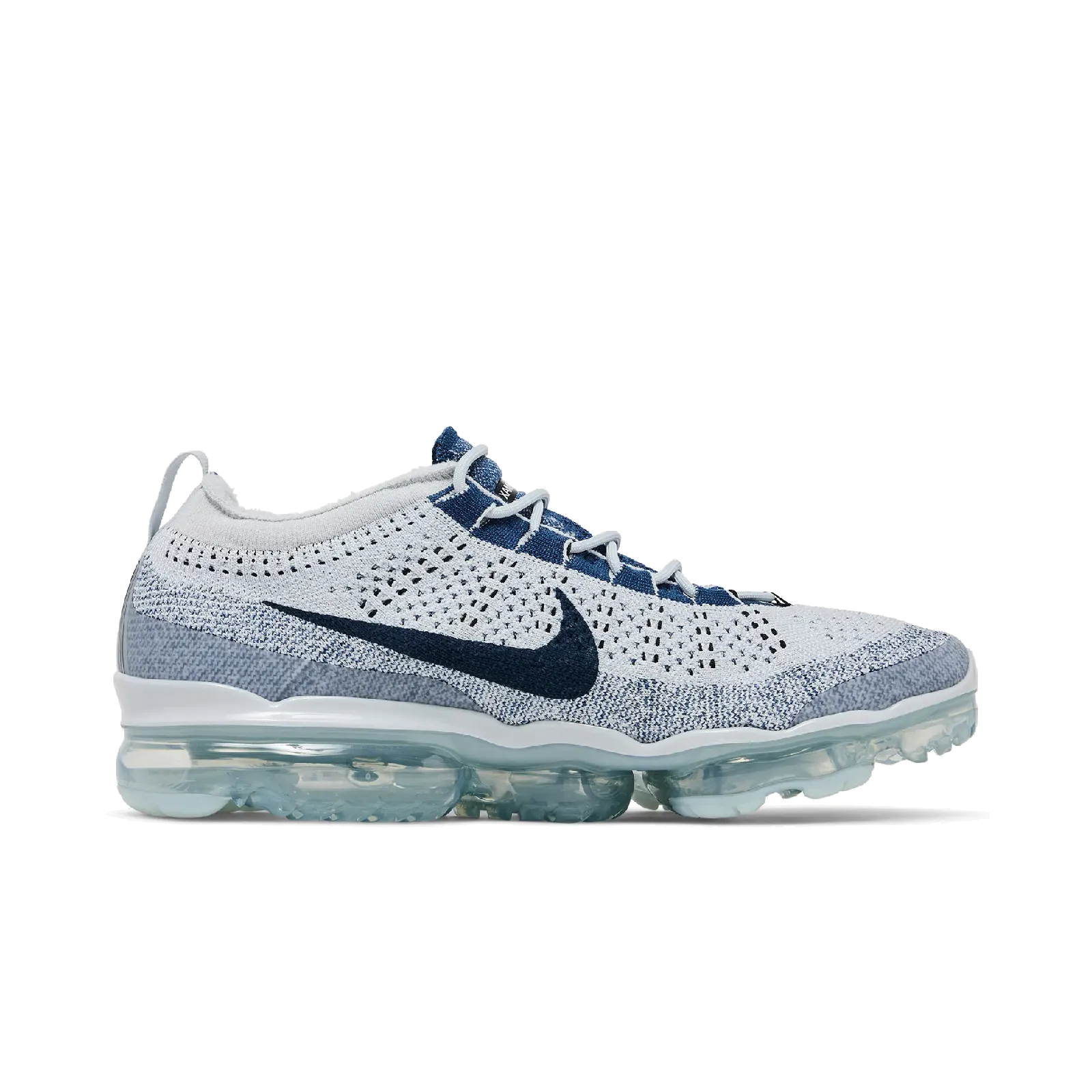 Nike Air VaporMax 2023 Flyknit Pure Platinum Glacier Blue Nike Timeless Athletic Sneakers