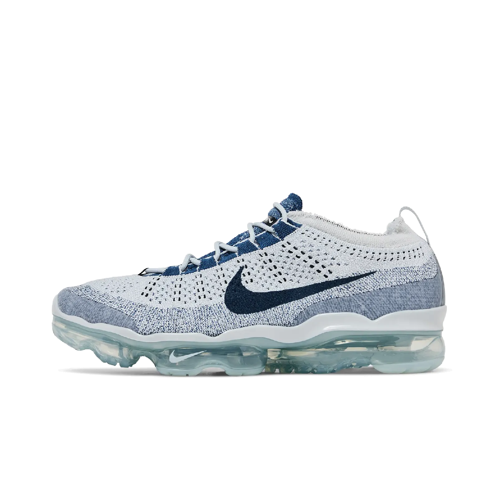 Nike Air VaporMax 2023 Flyknit Pure Platinum Glacier Blue Nike sporty look with timeless feel