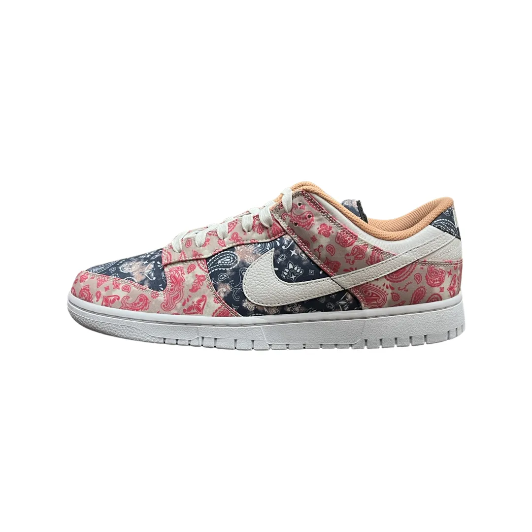 Nike By You Dunk Low Paisley Multi Multi Nike Dunk sneakers with classic silhouette