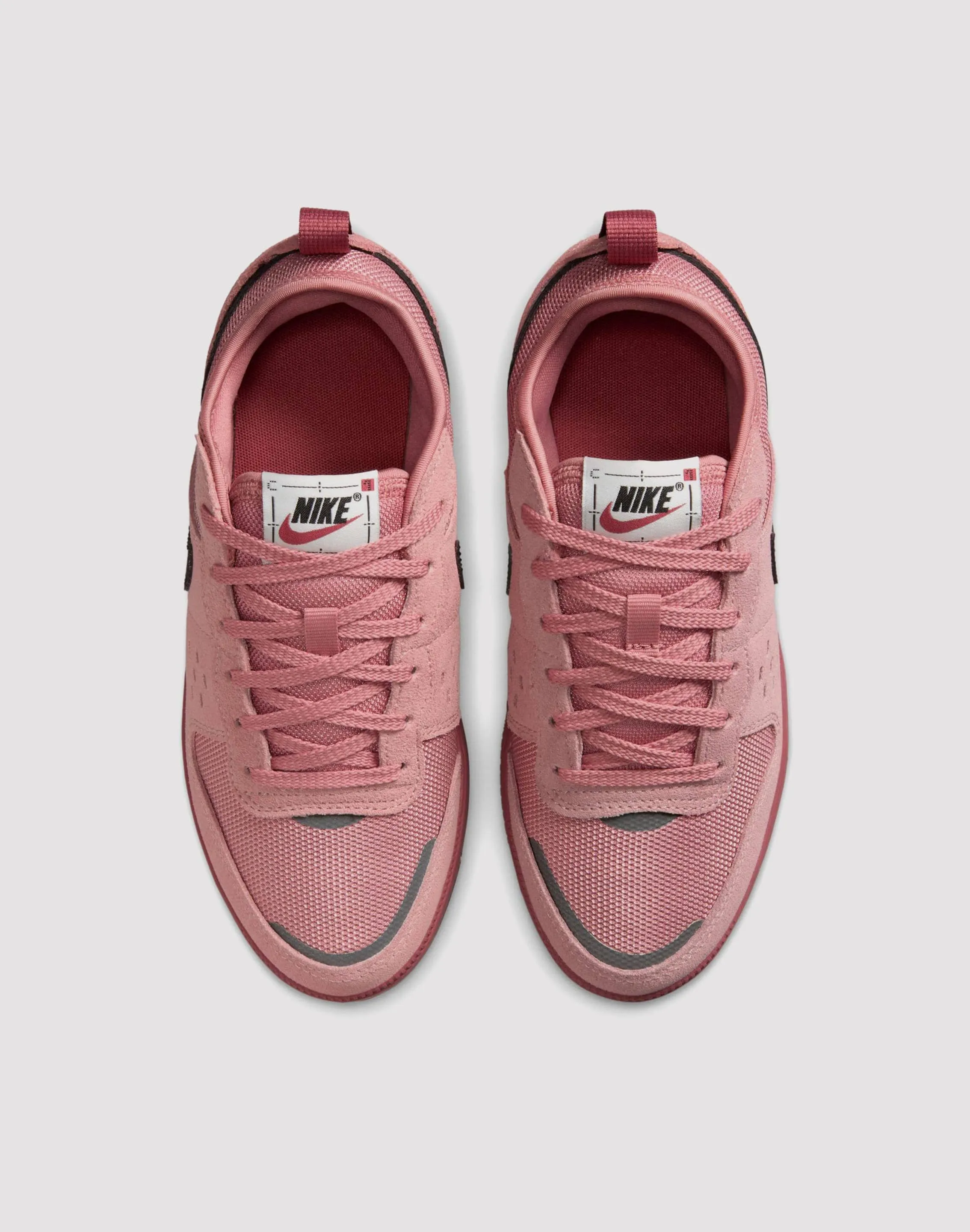 Nike C1TY Grade School Girls' "Red Stardust/Black/Canyon Rust" Speed Sneakers