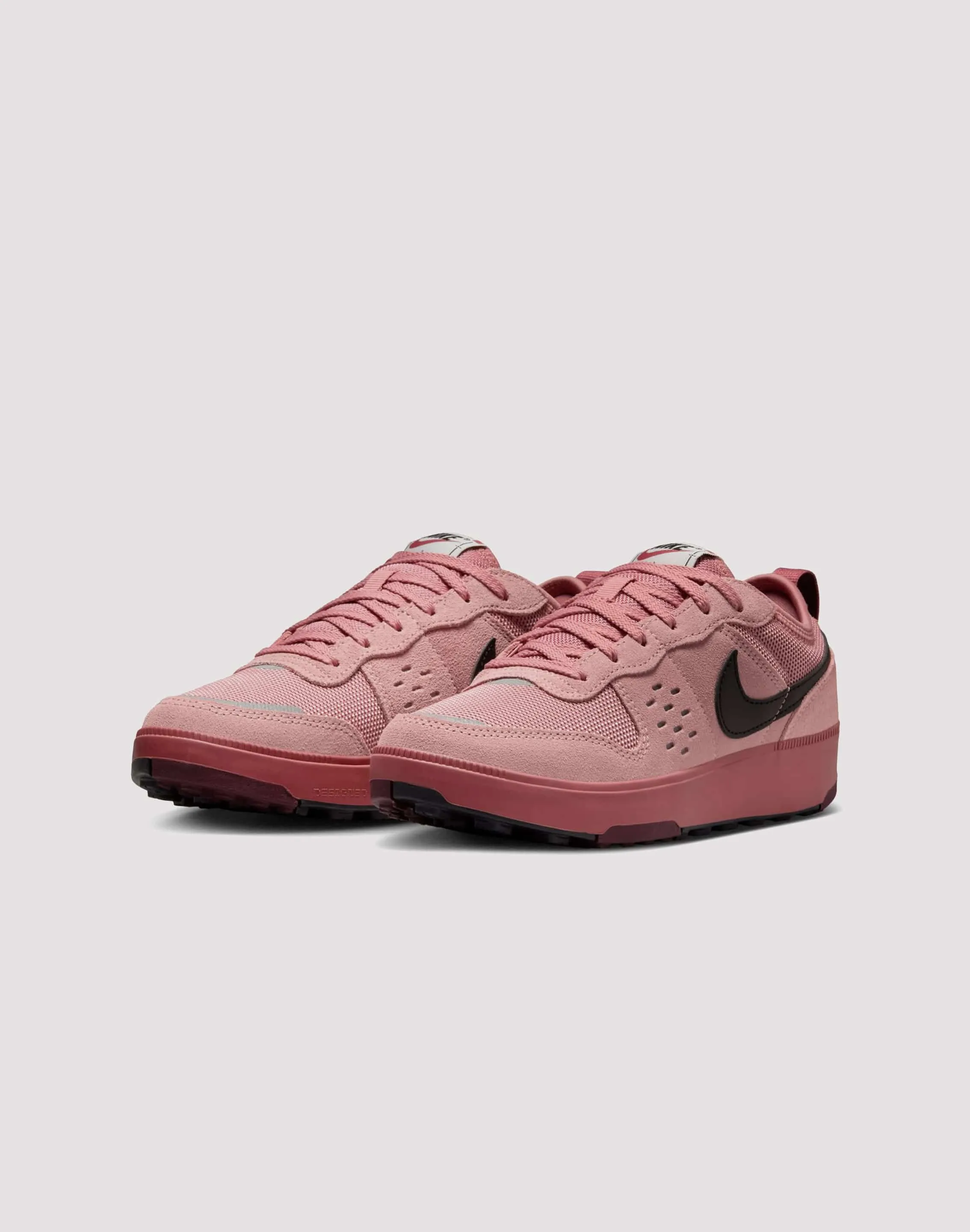 Nike C1TY Grade School Girls' "Red Stardust/Black/Canyon Rust" Speed Sneakers