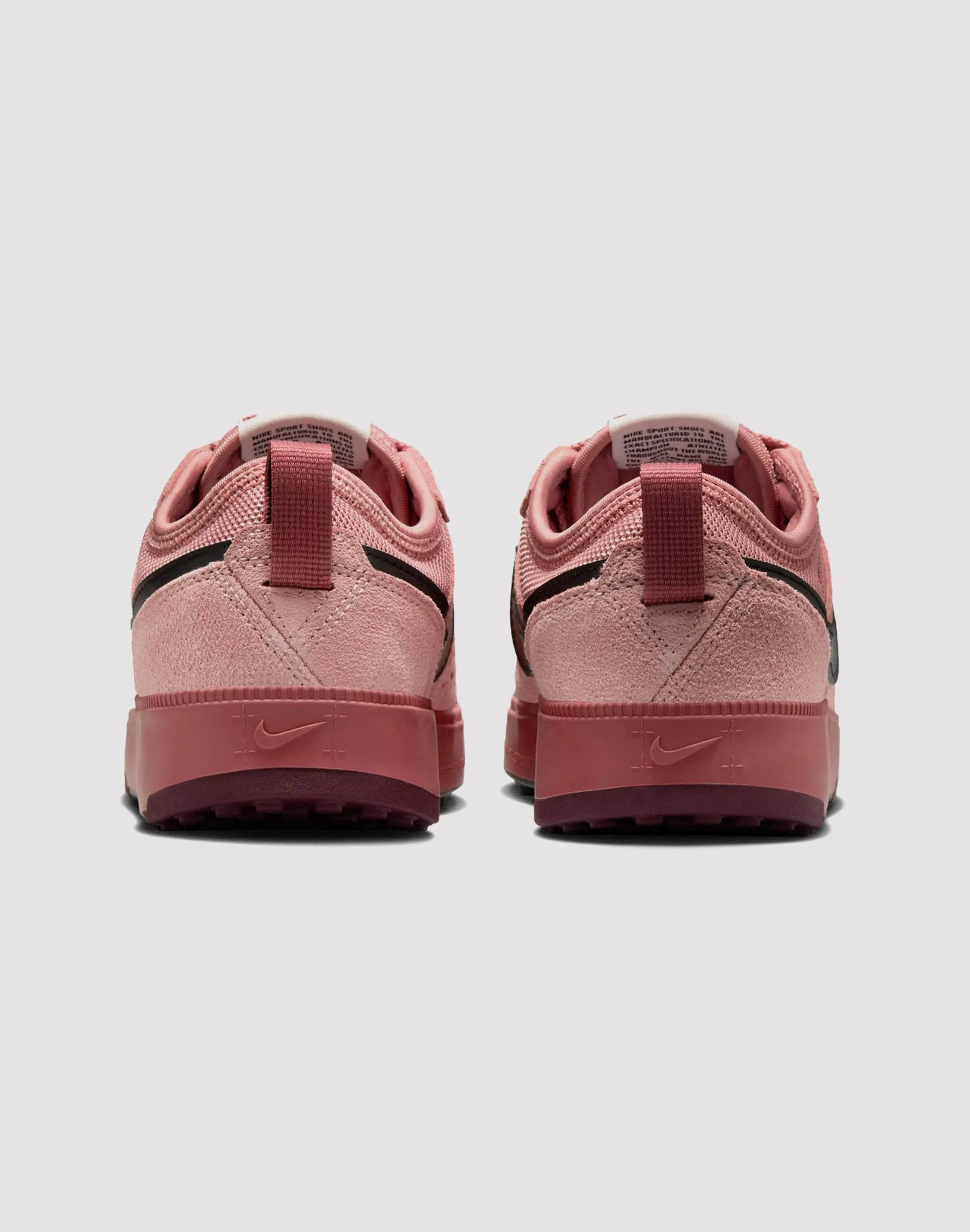 Nike C1TY Grade School Girls' "Red Stardust/Black/Canyon Rust" Speed Sneakers