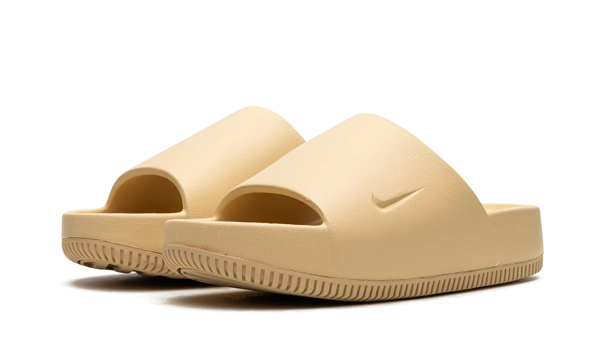 NIKE CALM SLIDE WMNS "Sesame" nike womens mesh trainers