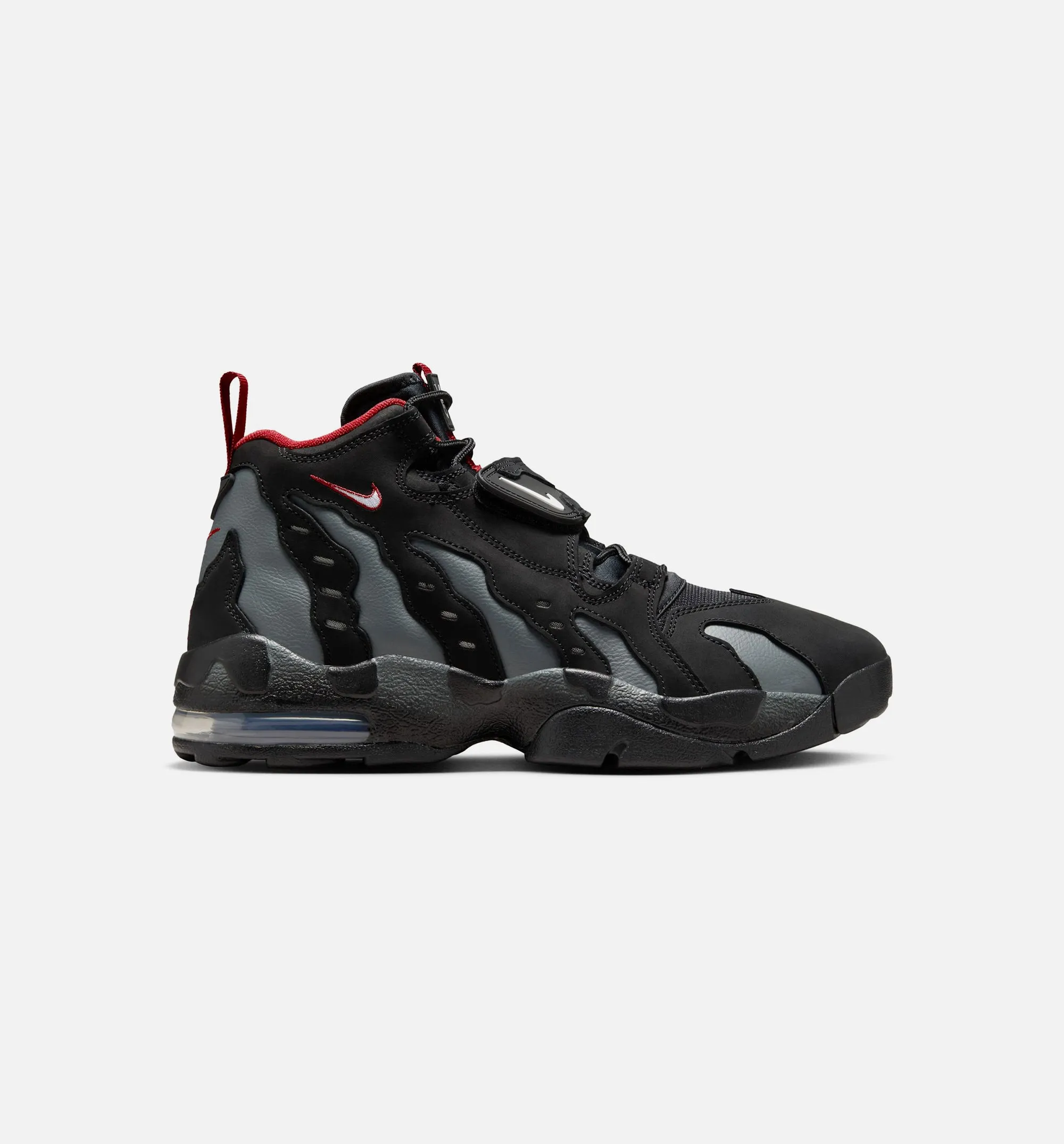 Nike Clothing Air DT Max '96 Falcons Mens Lifestyle Shoe - Black/White/Team Anthracite/Metallic Silver/Fire Red