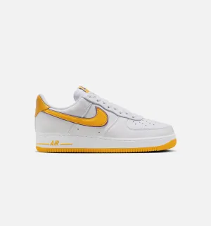 Nike Clothing Air Force 1 Low Kobe Bryant Lakers Mens Lifestyle Shoe - White/Varsity Maize/Varsity Purple
