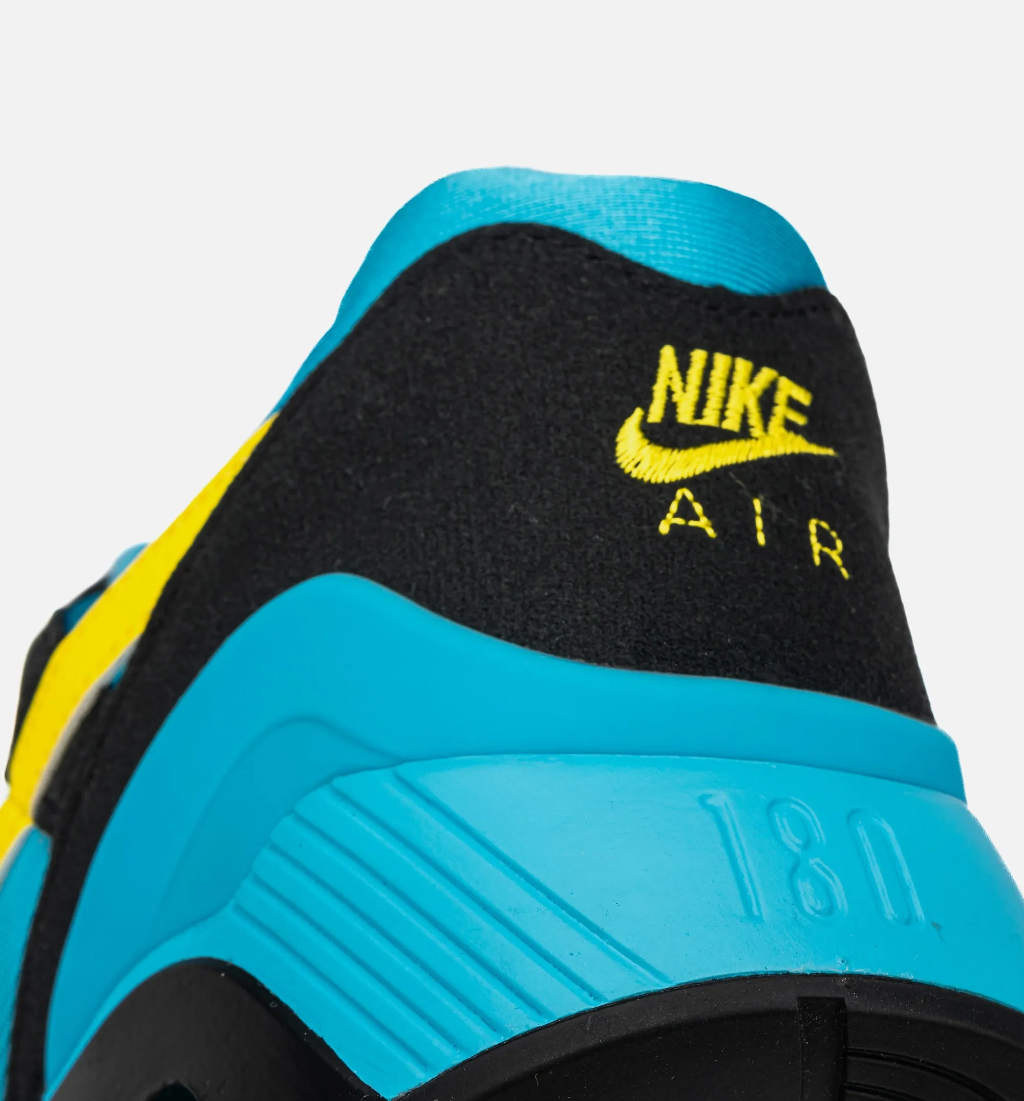 Nike Clothing Air Max 180 Baltic Blue Mens Lifestyle Shoe - Baltic Blue/Black/Lightning Yellow