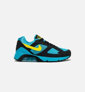 Nike Clothing Air Max 180 Baltic Blue Mens Lifestyle Shoe - Baltic Blue/Black/Lightning Yellow