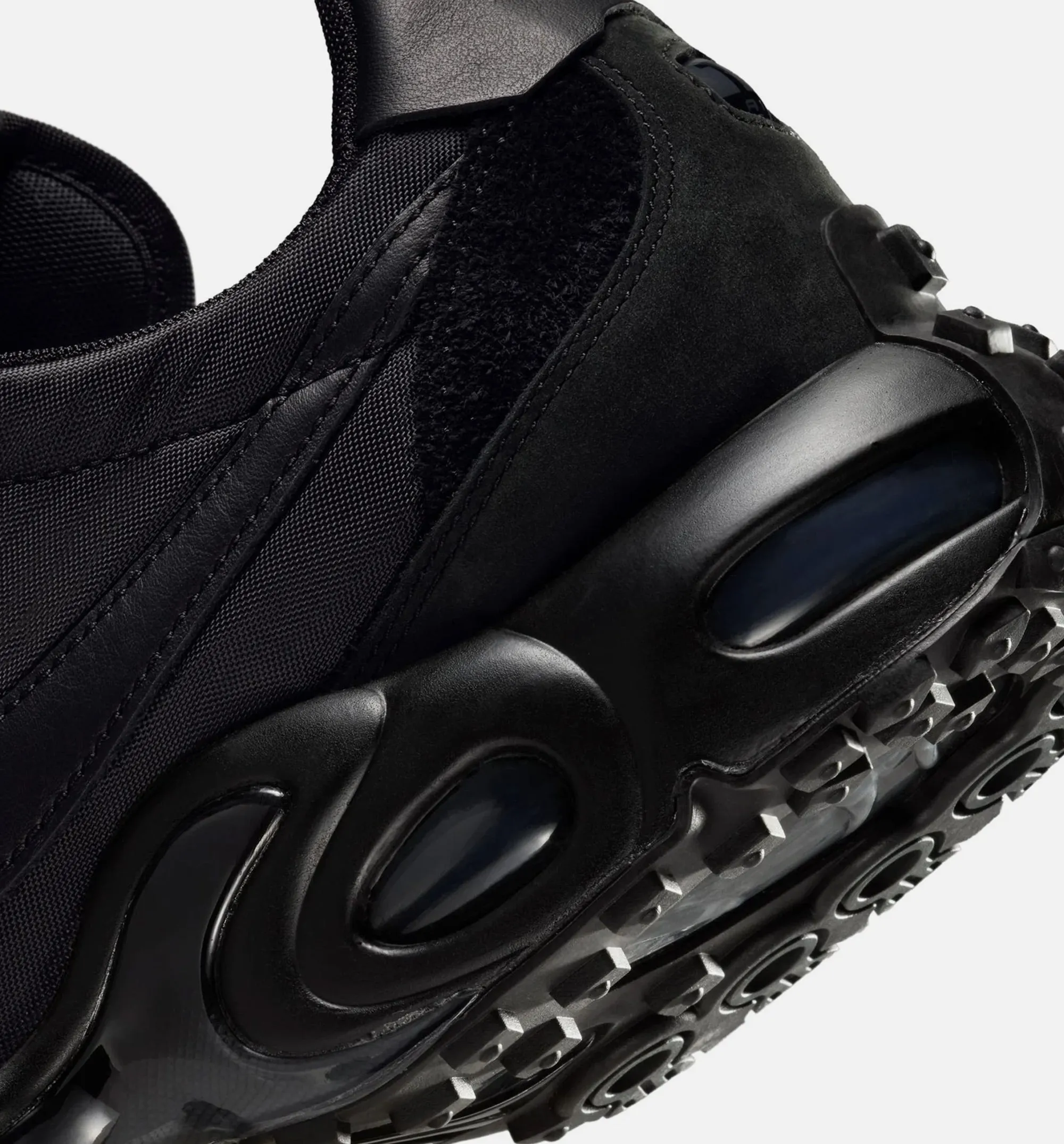 Nike Clothing Air Max Waffle Black and Anthracite Mens Lifestyle Shoe - Black