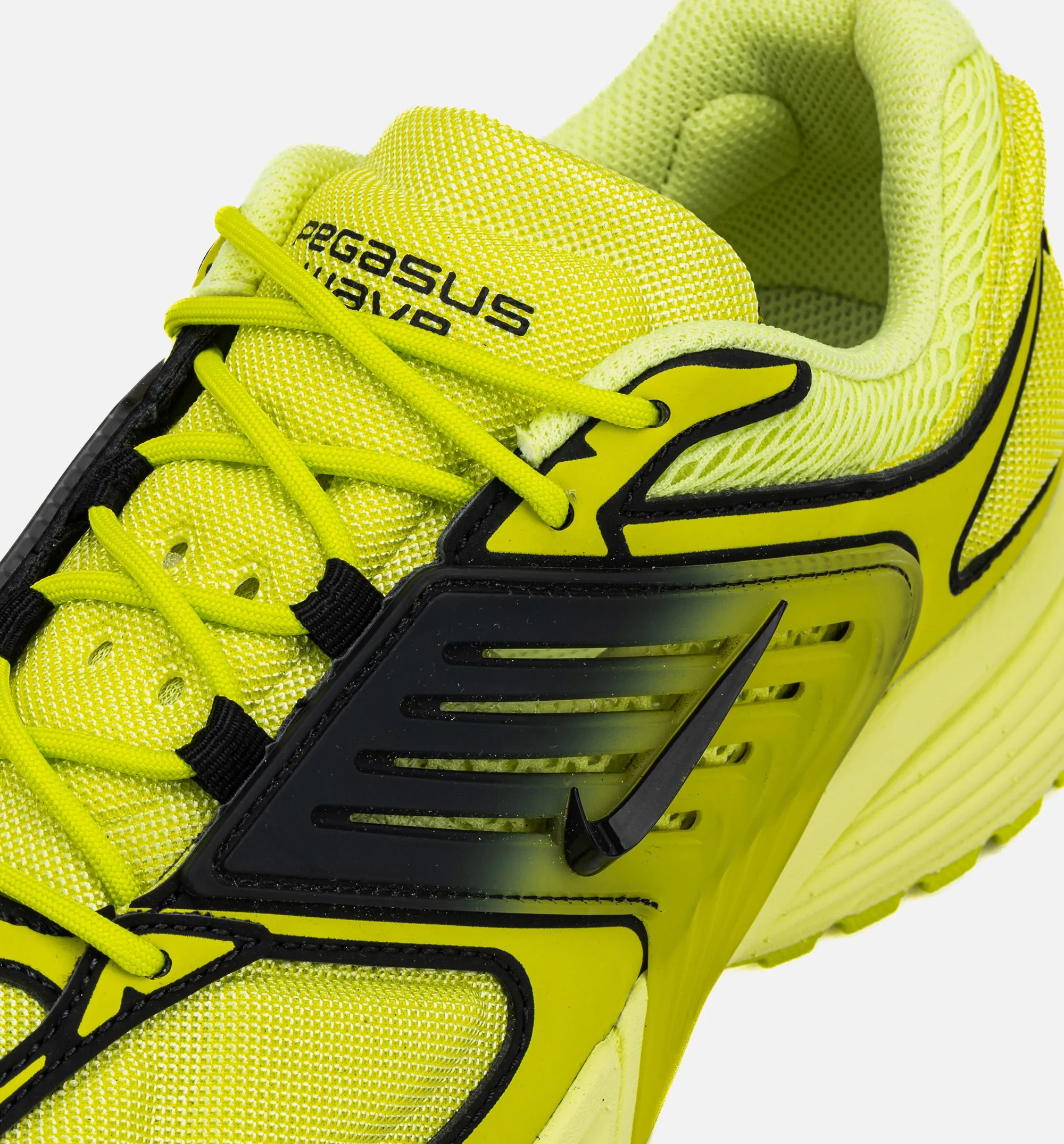 Nike Clothing Air Pegasus Wave Light Lemon Twist Mens Lifestyle Shoe - Light Lemon Twist/Black/Cyber
