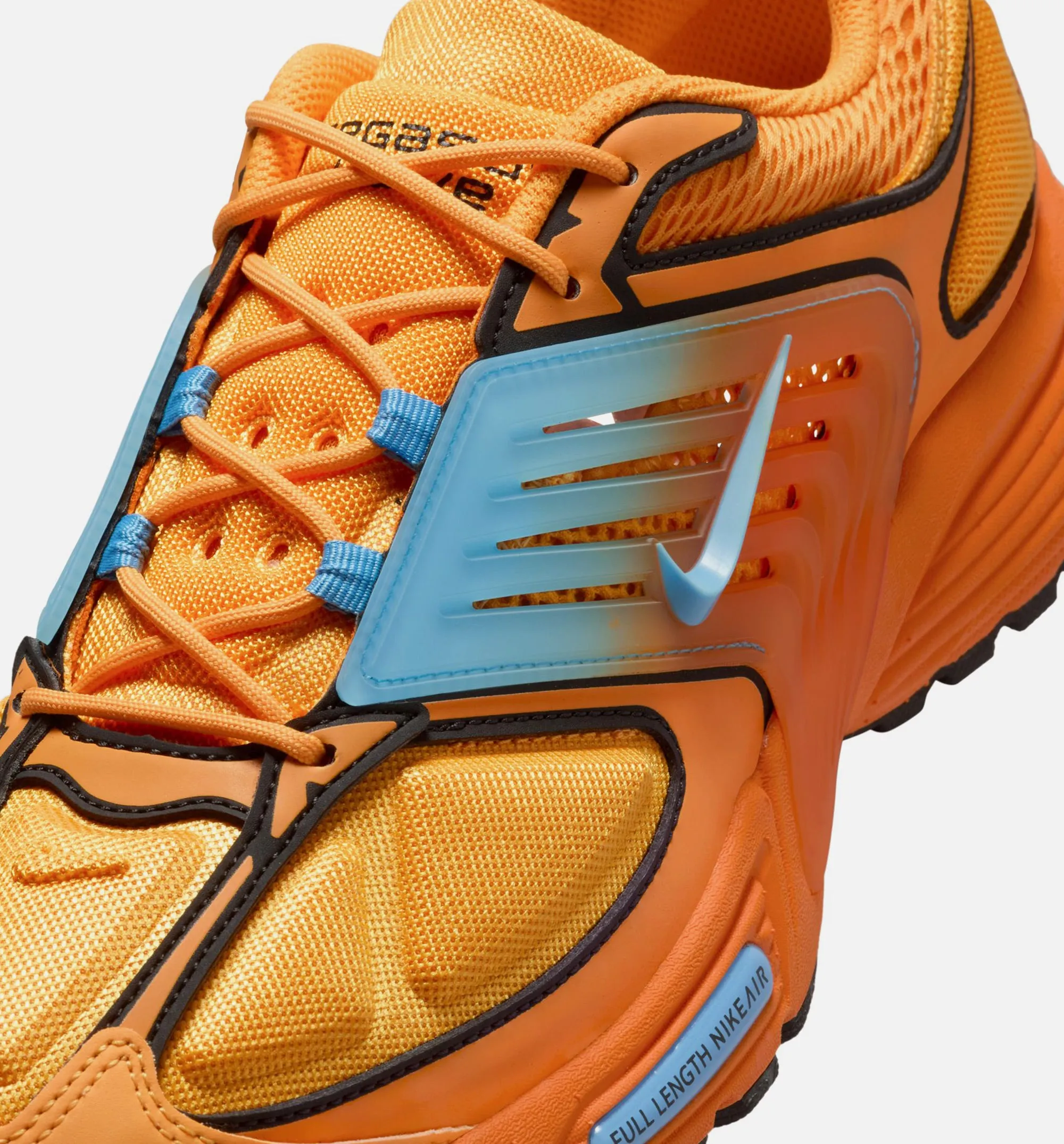 Nike Clothing Air Pegasus Wave Mens Lifestyle Shoe - Orange/Blue