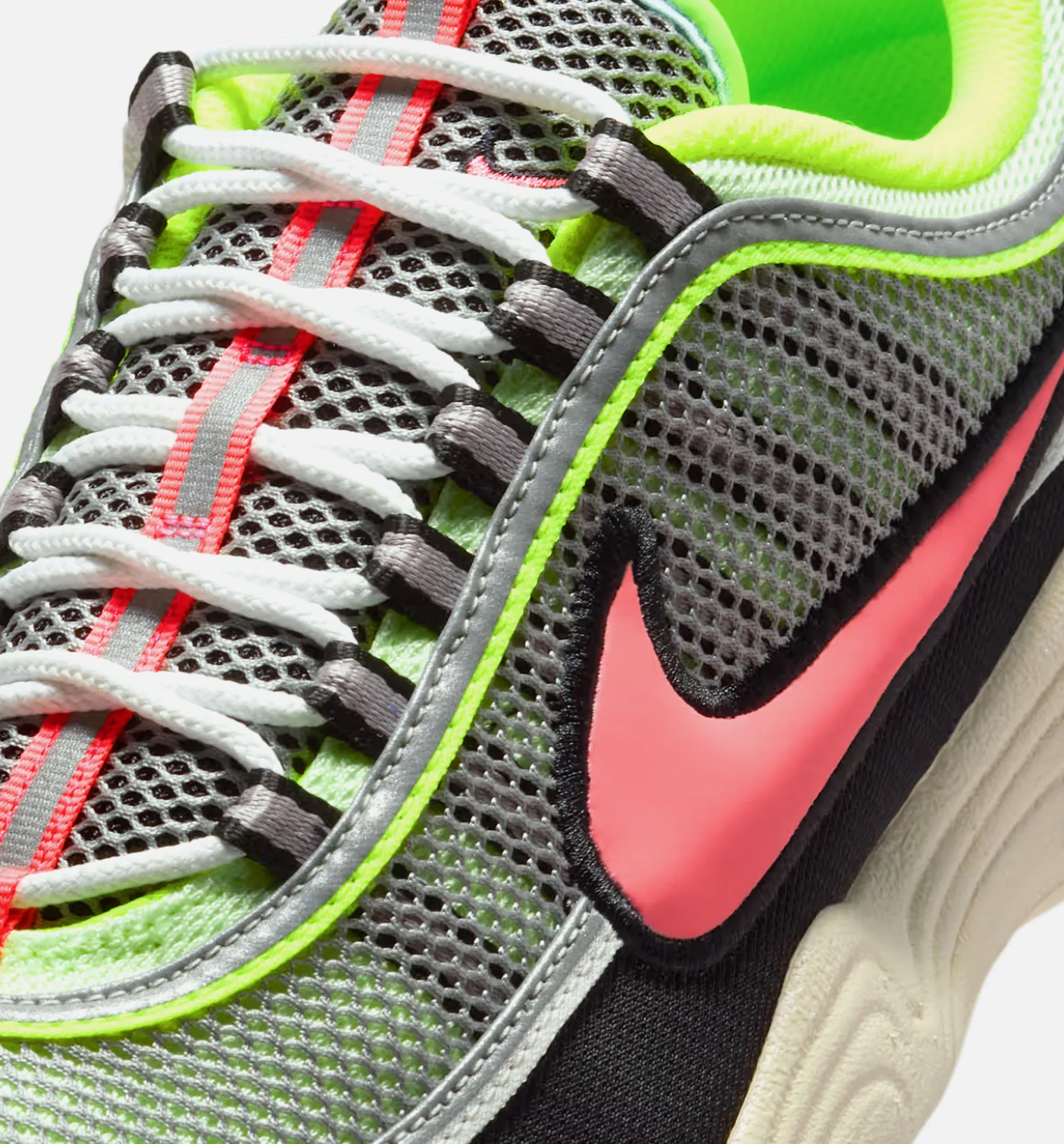 Nike Clothing Air Zoom Spiridon Mens Lifestyle Shoe - Yellow