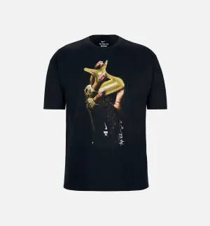 Nike Clothing A'ja Wilson Rings So Win Mens Short Sleeve Shirt - Black