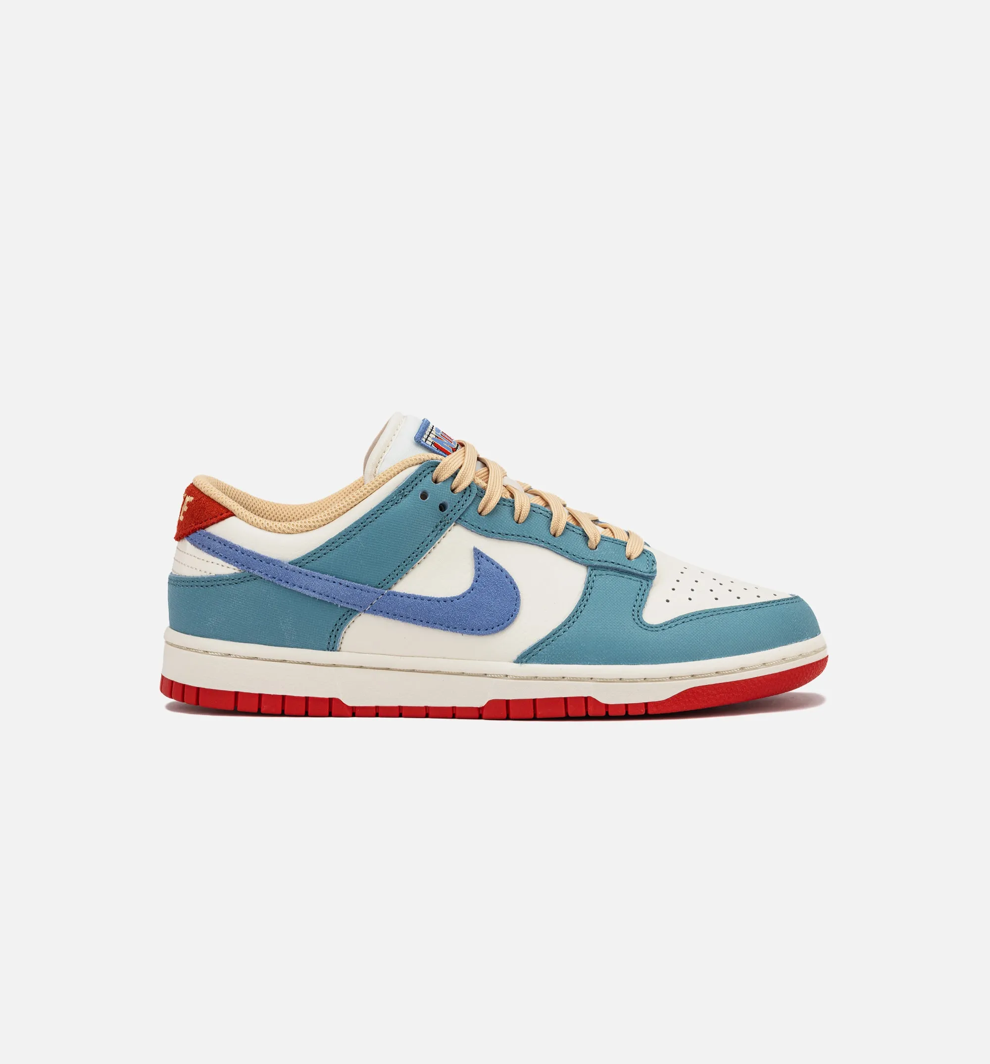 Nike Clothing Dunk Low Premium Sail Mens Lifestyle Shoe - Sail/Green