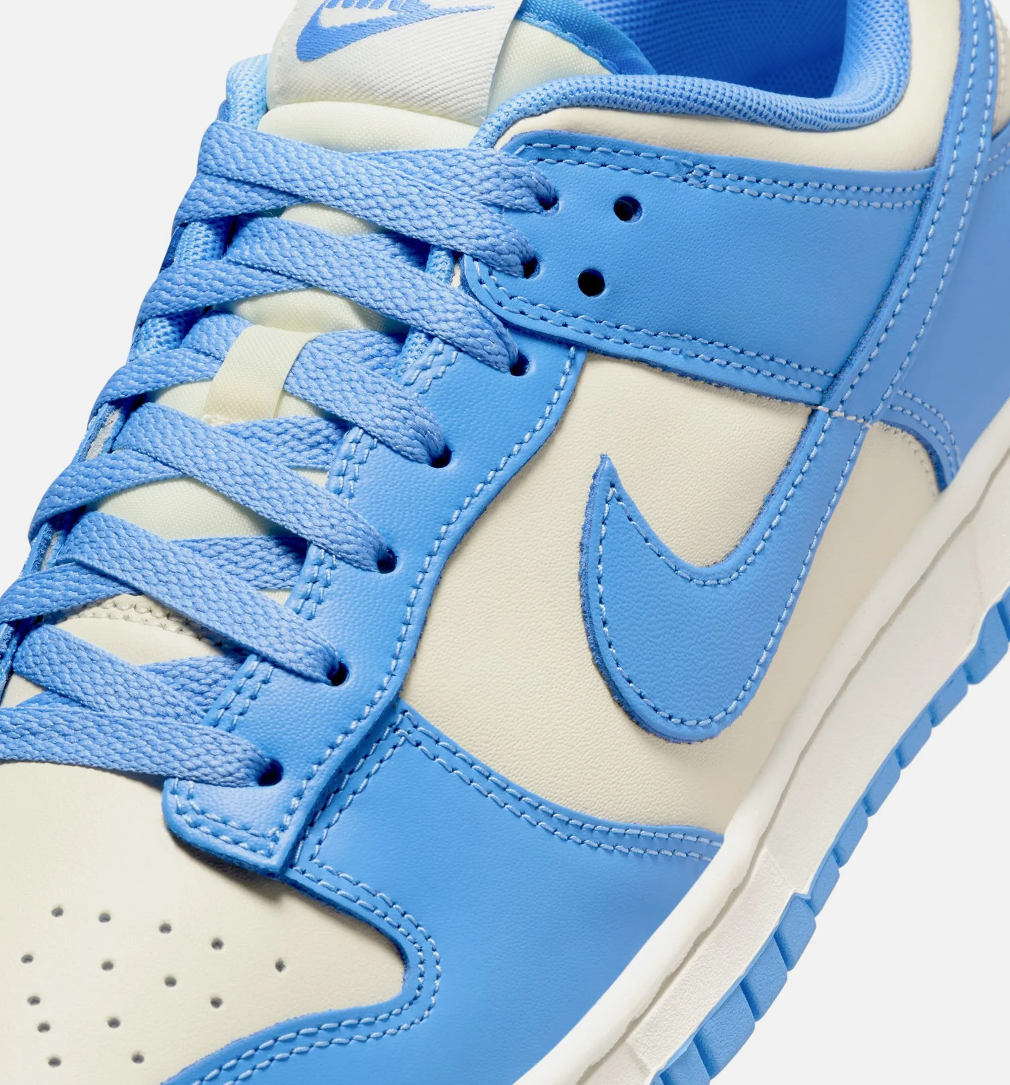 Nike Clothing Dunk Low Retro Mens Lifestyle Shoe - Coconut Milk/Gym Red/Sail/University Blue