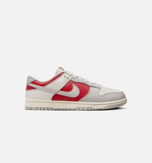 Nike Clothing Dunk Low Retro Photon Dust Mens Lifestyle Shoe - Photon/Light Iron Ore/Gym Red/Pale Ivory