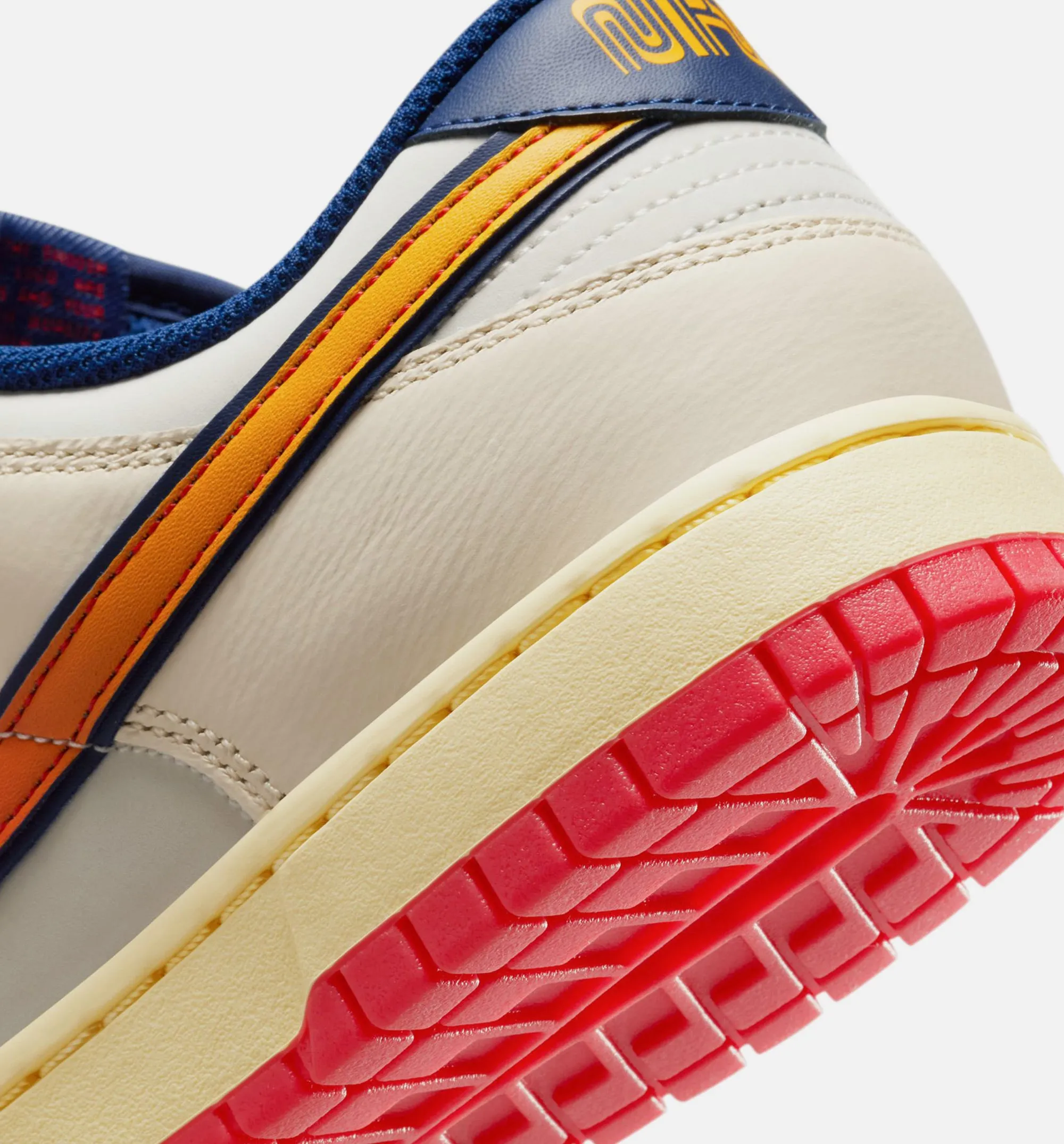 Nike Clothing Dunk Low Retro SE Mens Lifestyle Shoe - Pale Ivory/Light Crimson/Sail/University Gold/Blue Void/Sail