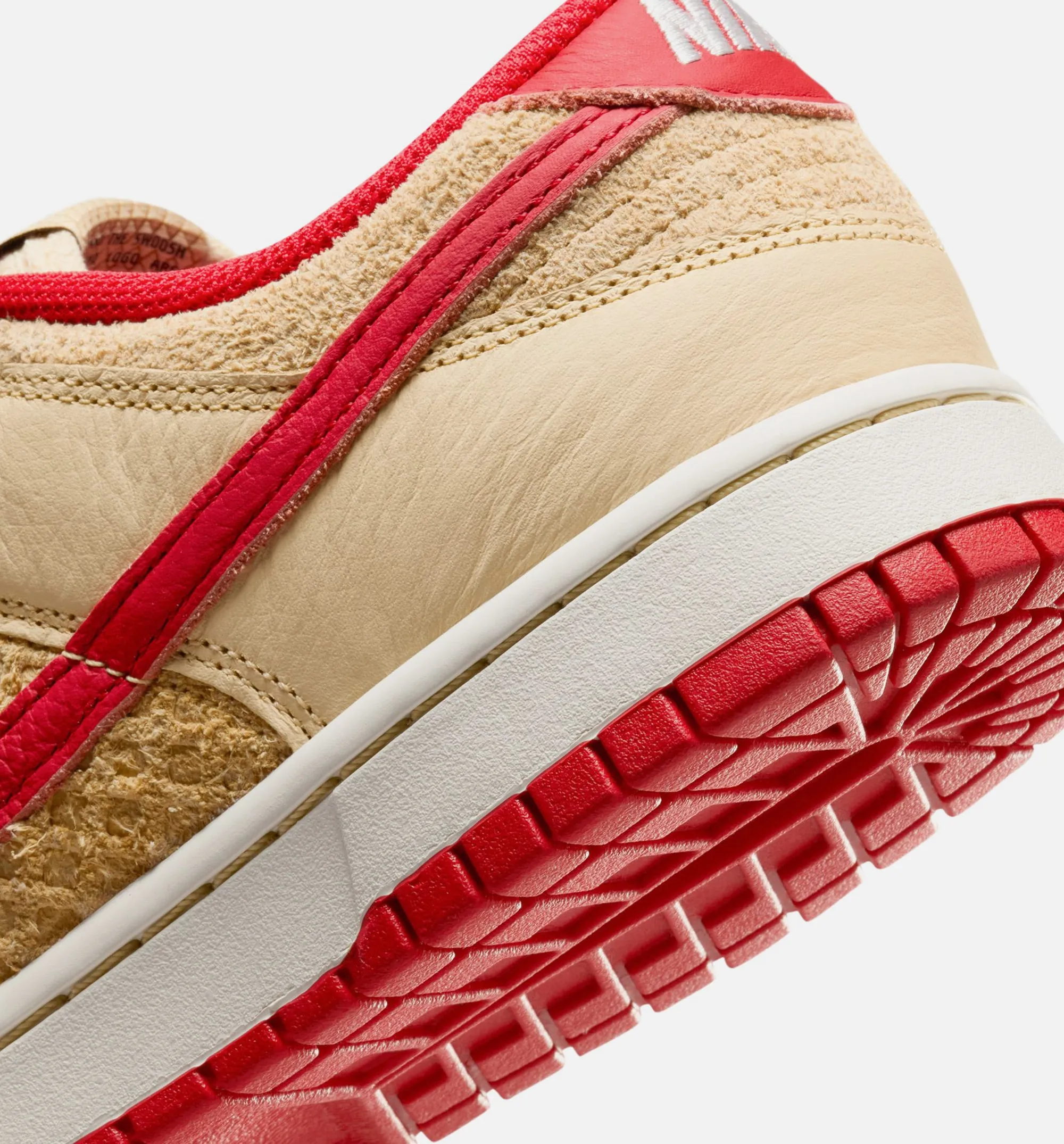 Nike Clothing Dunk Low Retro SE Strawberry Waffle Mens Lifestyle Shoe - Pale Vanilla/University Red/Sail/Wheat