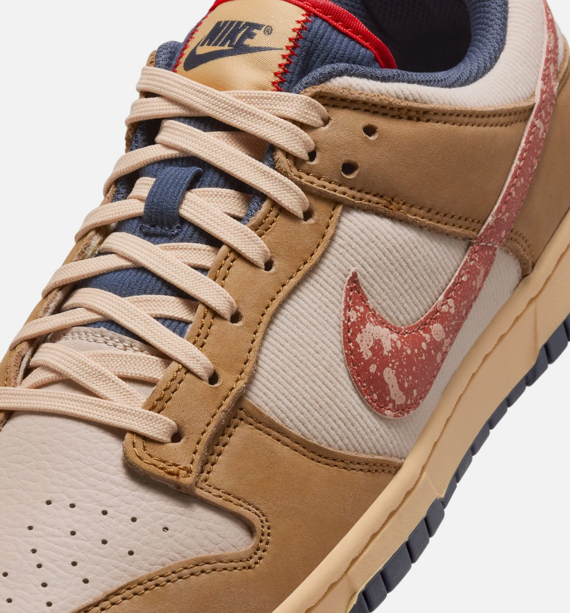 Nike Clothing Dunk Low Retro SE Wheat Mens Lifestyle Shoe - Wheat/Sanddrift/Celestial Gold/Burnt Sunrise