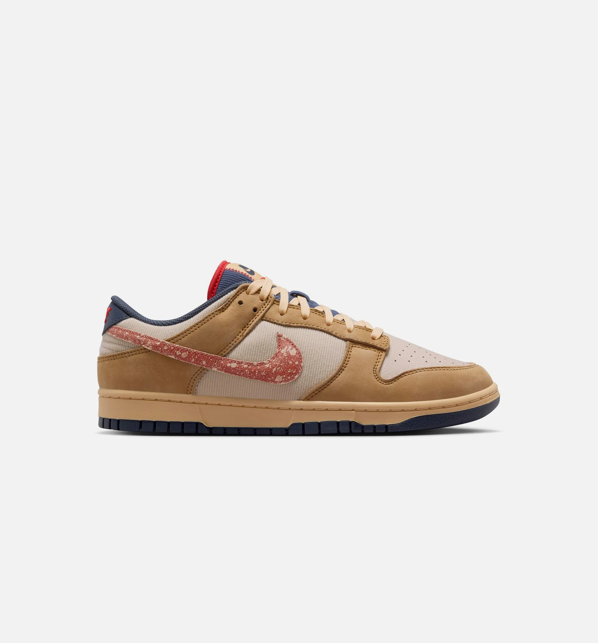 Nike Clothing Dunk Low Retro SE Wheat Mens Lifestyle Shoe - Wheat/Sanddrift/Celestial Gold/Burnt Sunrise