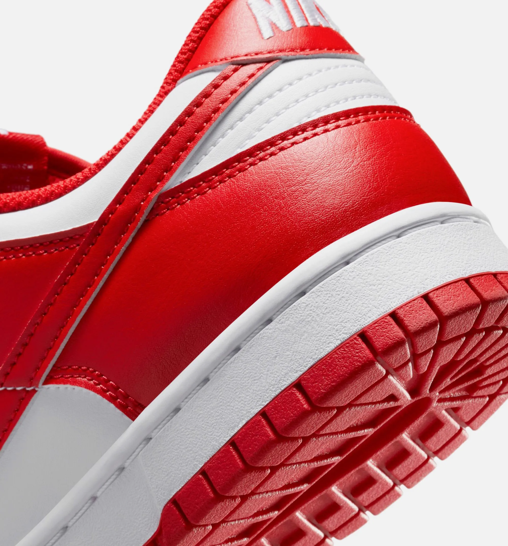 Nike Clothing Dunk Low St John Mens Lifestyle Shoe - White/University Red