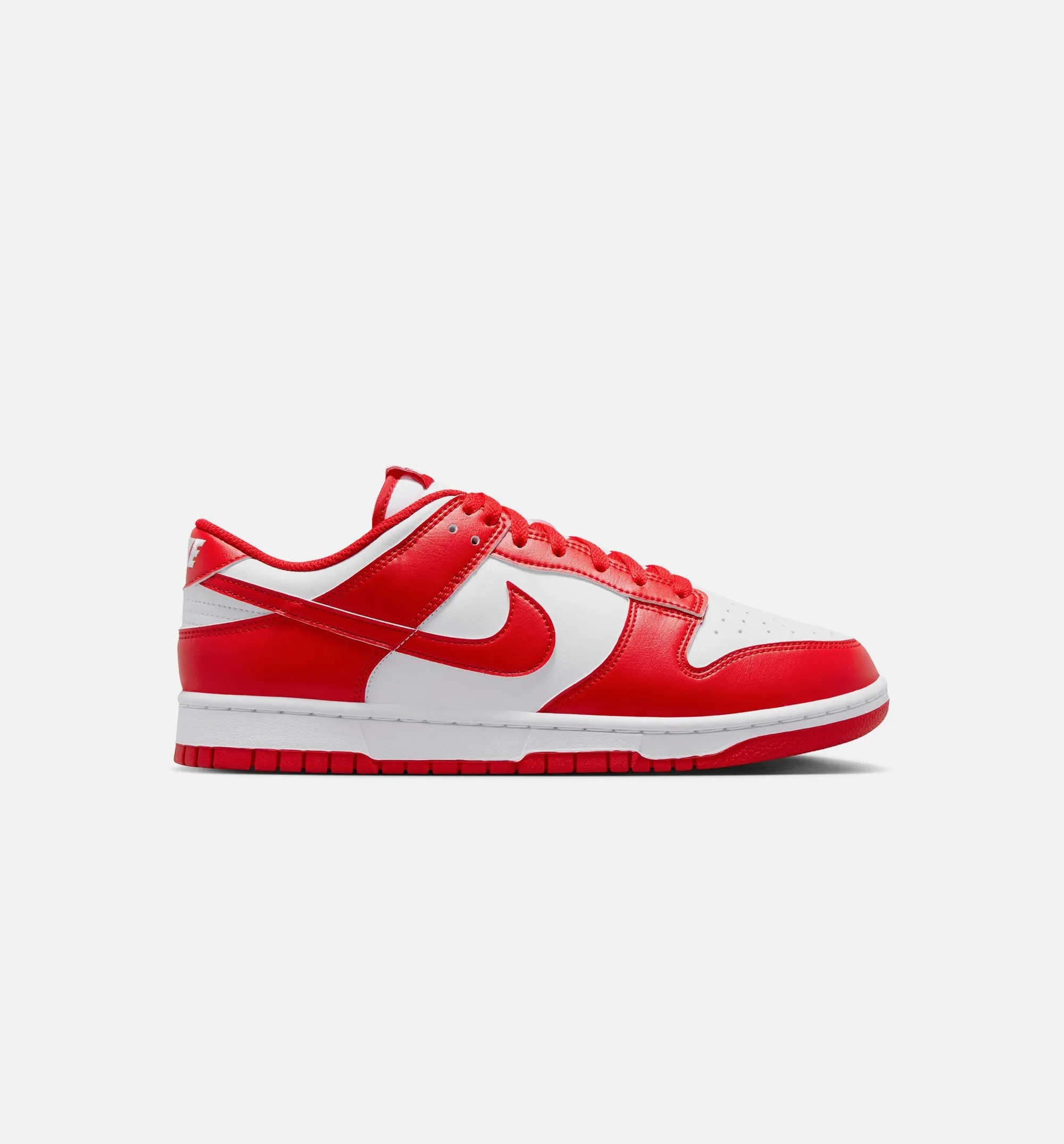 Nike Clothing Dunk Low St John Mens Lifestyle Shoe - White/University Red