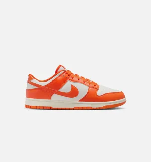 Nike Clothing Dunk Low Syracuse Mens Lifestyle Shoe - Pale Ivory/Safety Orange
