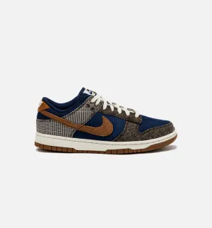 Nike Clothing Dunk Low Tweed Corduroy Mens Lifestyle Shoe - Midnight Navy/Ale Brown/Pale Ivory Free Shipping