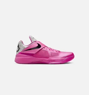 Nike Clothing KD IV Aunt Pearl Mens Lifestyle Shoe - Pinkfire 2/Black/Metallic Silver