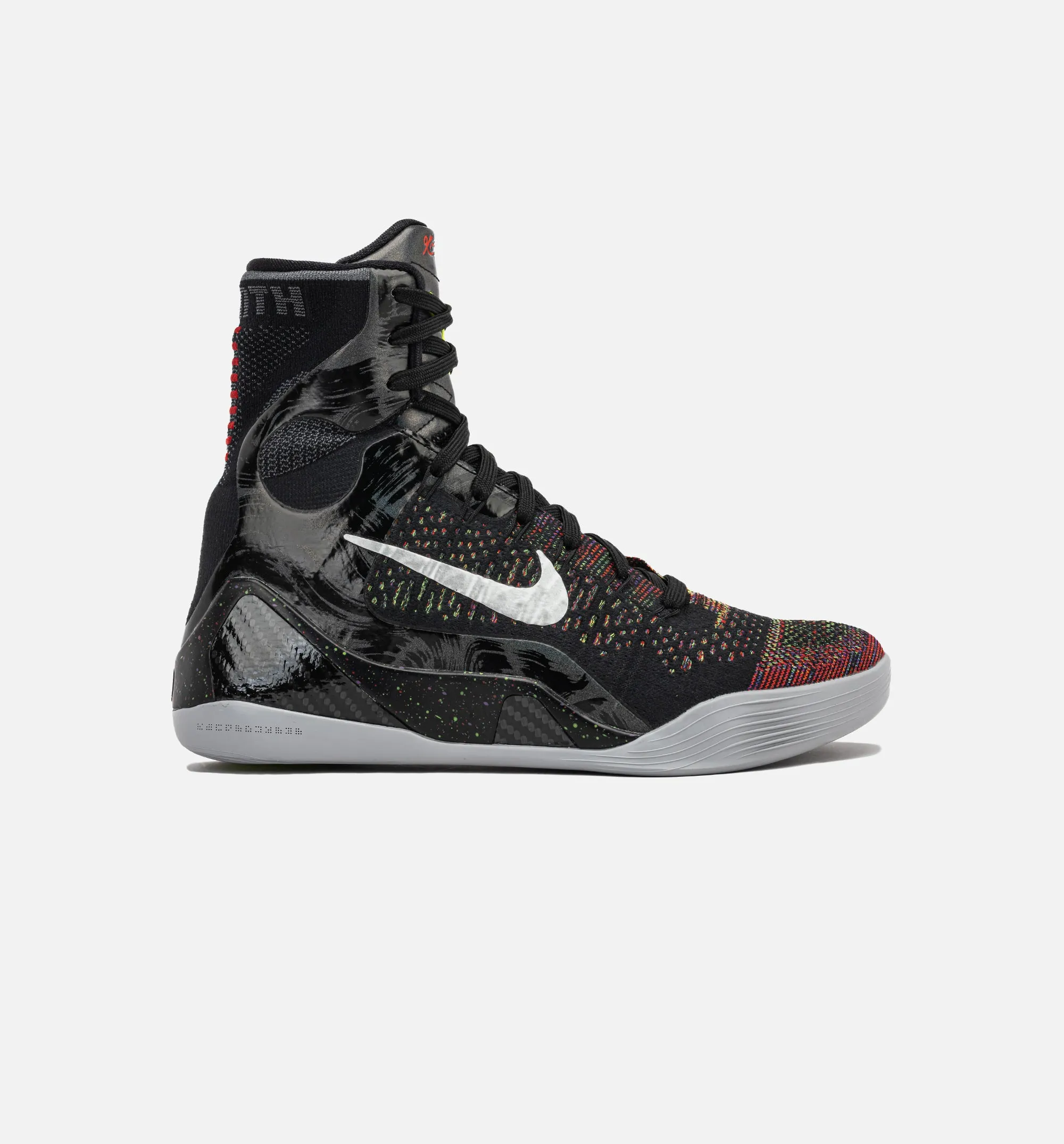 Nike Clothing Kobe 9 Elite Protro Masterpiece Mens Basketball Shoe -  Black/Multicolor Limit One Per Customer